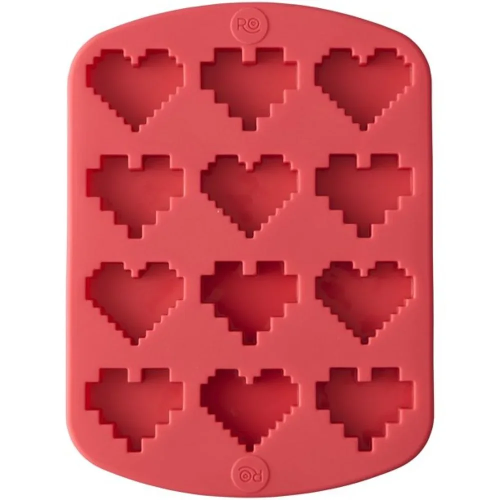 New WILTON Silicone HEART Candy MOLD *NIP*